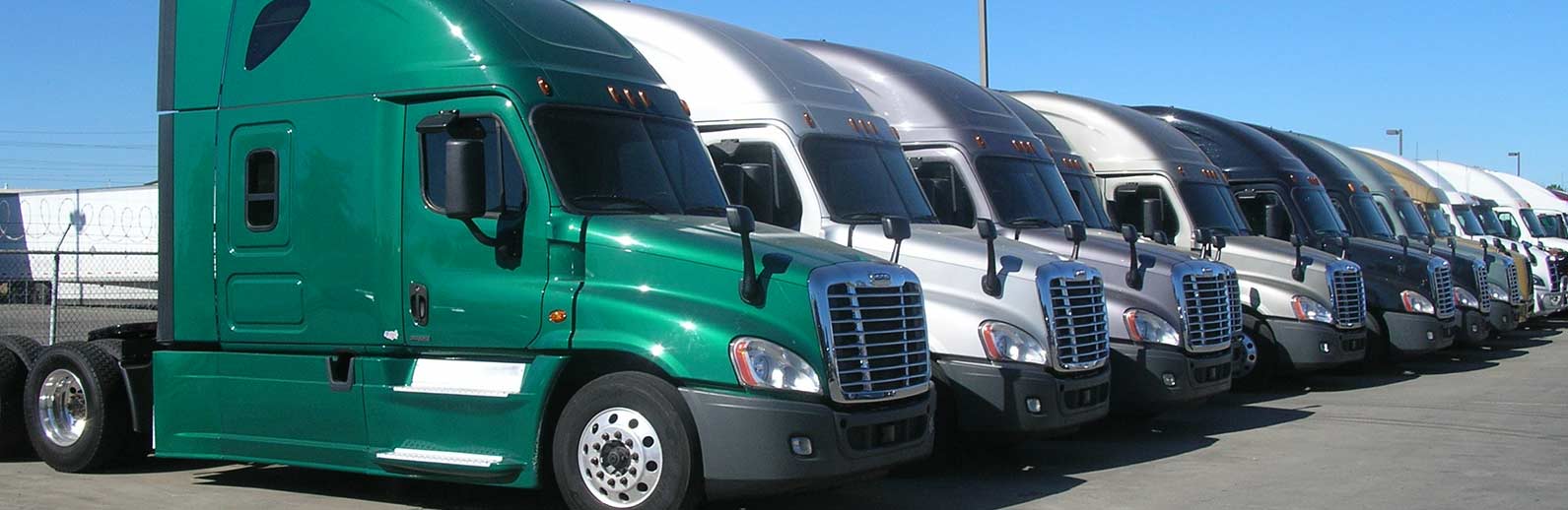 Semi Truck Line-up